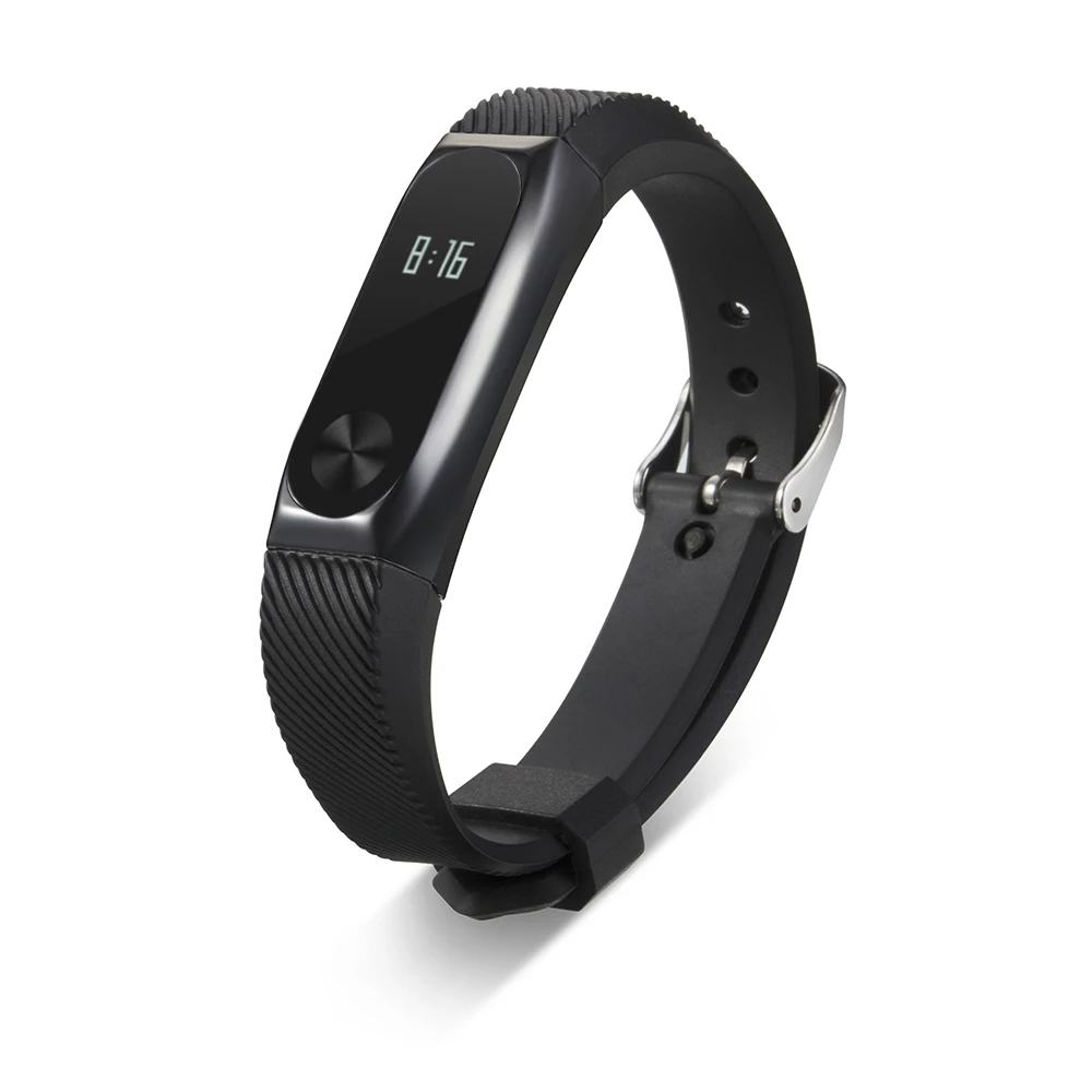 Ремешок для браслета Xiaomi Mi Band 2 цветной металлический сменный смарт браслет