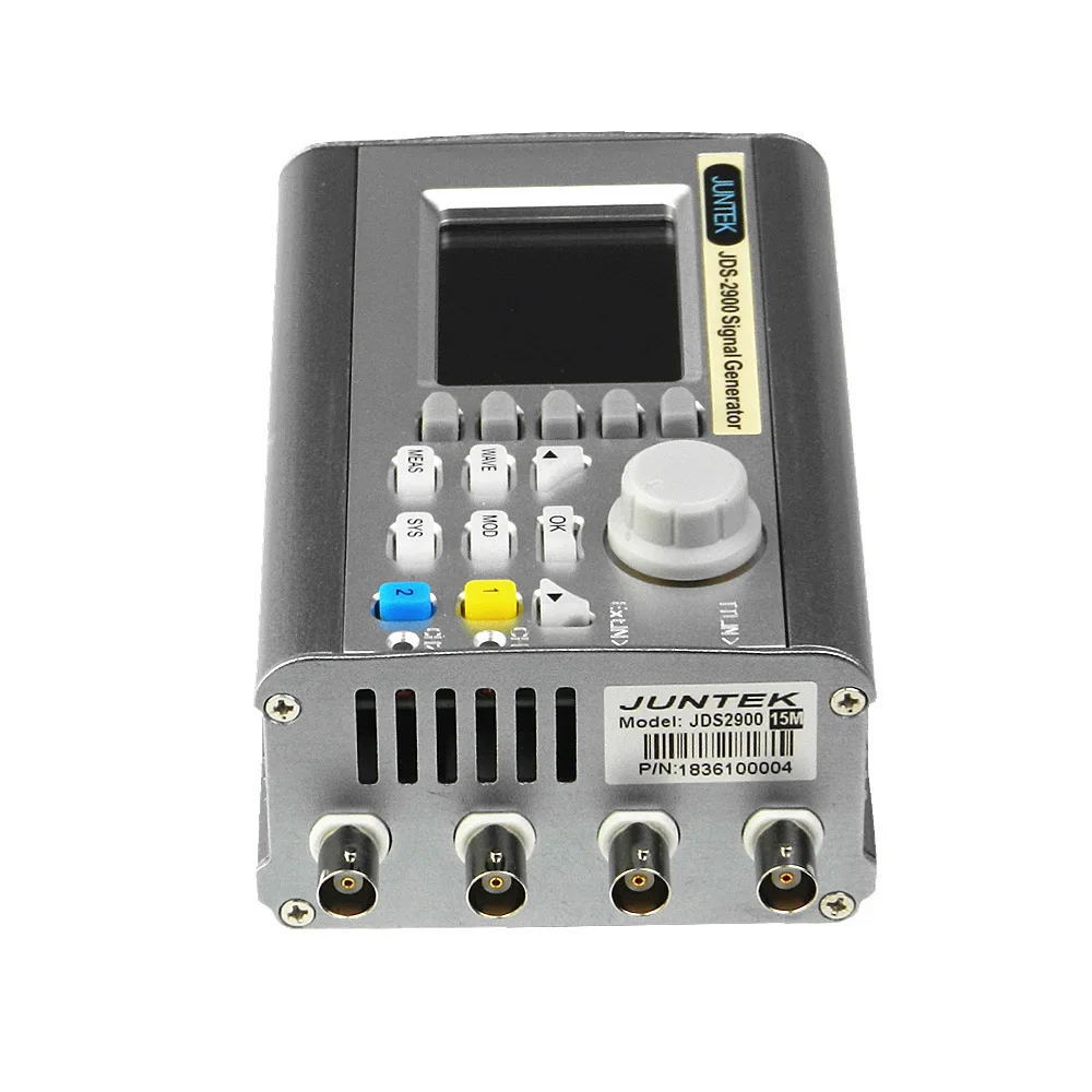 JDS2900 60 МГц генератор сигналов DDS произвольной формы импульсный частотомер переносной цифровой контроль двухканальный