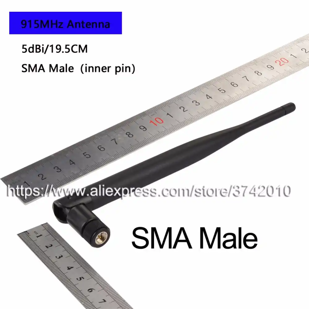 2 шт. радиоантенна 5 дБи 915 МГц 19 см|antenna omni|omni directional915mhz antenna |