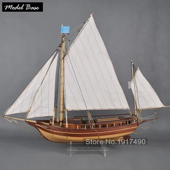 

Model Boats Wooden Boston The Waves Of The Wooden Sailing Ship Model Kit Hobby Diy Train Wooden Ship Models Kits Boston spray No
