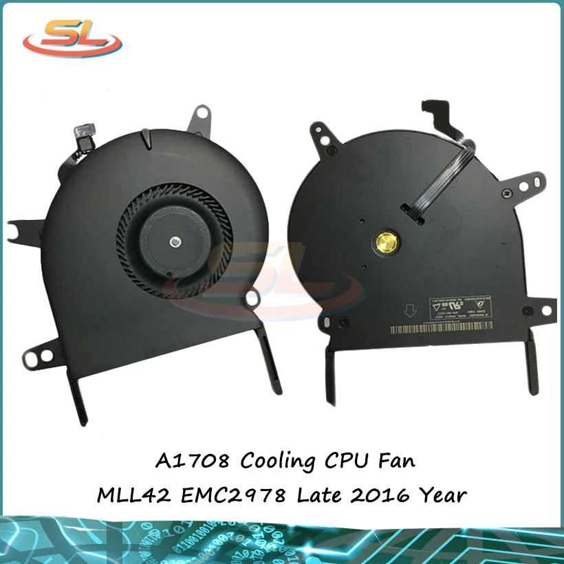 Genuine new Laptop CPU fan for font b MacBook b font Pro Retina 13 A1708 cooling