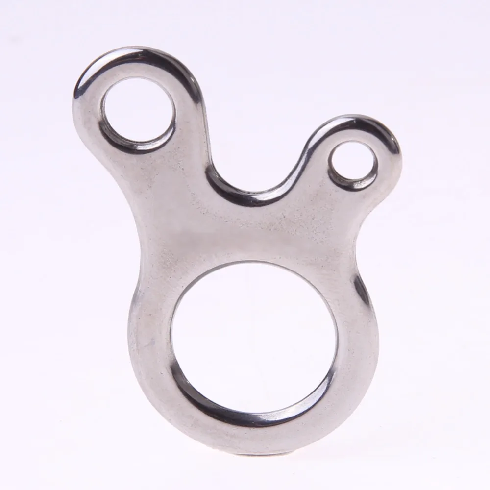 5pcs Stainless Steel Carabiner Wire Rope Tightener EDC Tool Fast Tied