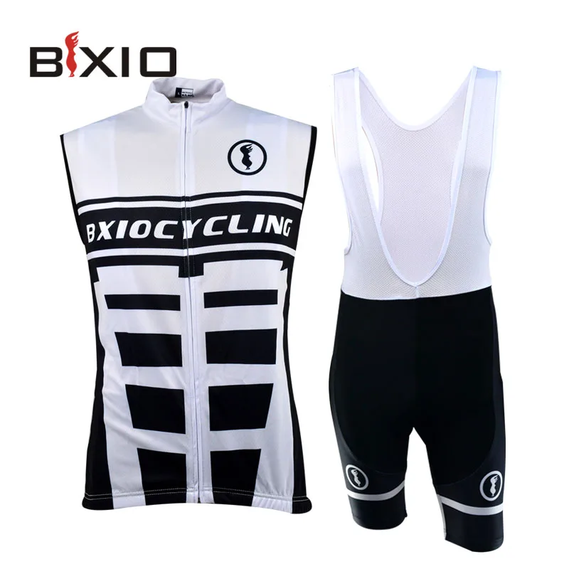 

Sleeveless Cycling Jersey Sets Top Selling Sportswear Completi Ciclismo Estivi Bike Clothes Tricotas Ciclismo Hombres BXIO 002