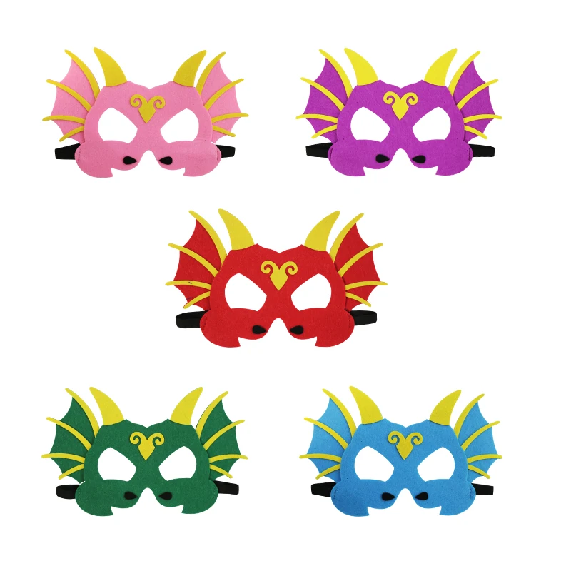 

SPECIAL Sturdy Child Dinosaur Mask For Kids Party Boys Girls Animal Costume Masque Shower Gift Themed Toys Halloween Costume