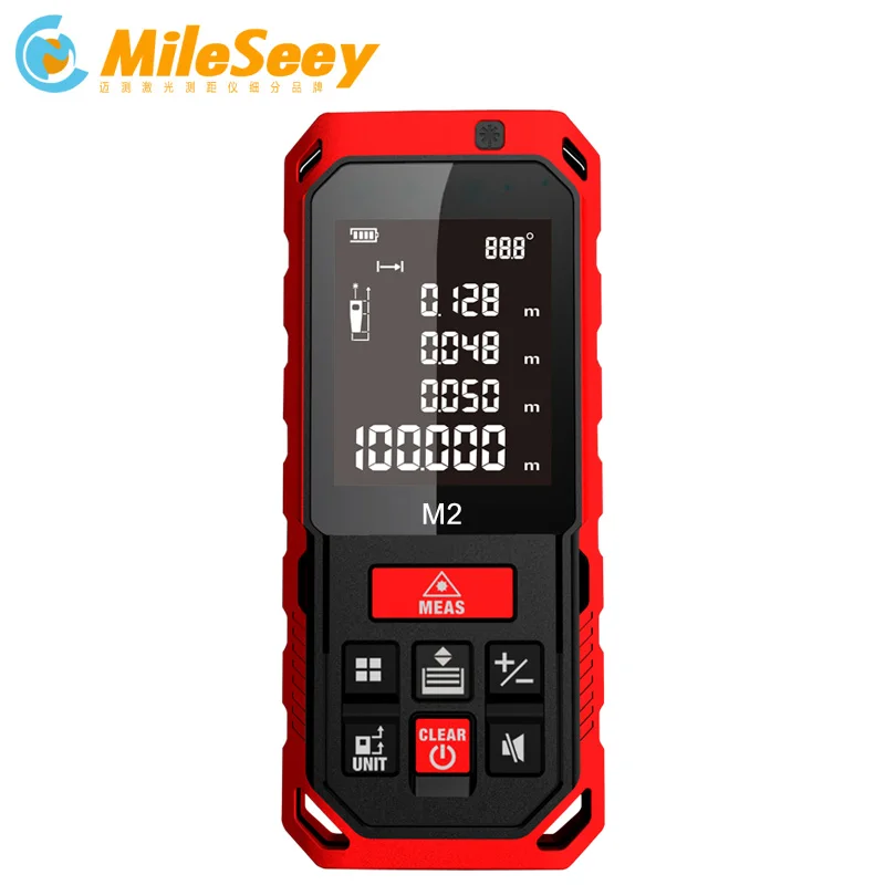 Mileseey 50M Laser Rangefinder Handheld Digital Laser Distance Meter Rangefinder Measurer Tape Diastimeter Mileseey 50M Laser Rangefinder Handheld Digital Laser Distance Meter Rangefinder Measurer Tape Diastimeter