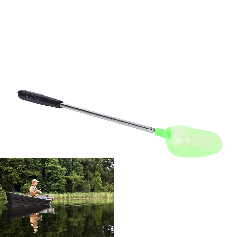 Baiting Throwing Spoon and Handle Boilies Bait Scoop Carp Coarse Fishing Ta RJN 