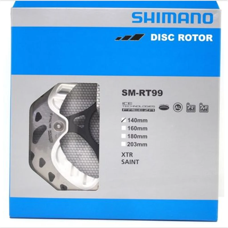 Оригинальная упакованная коробка Shimano Saint SM RT99 A SS Ice Tec Центральный замок дисковый
