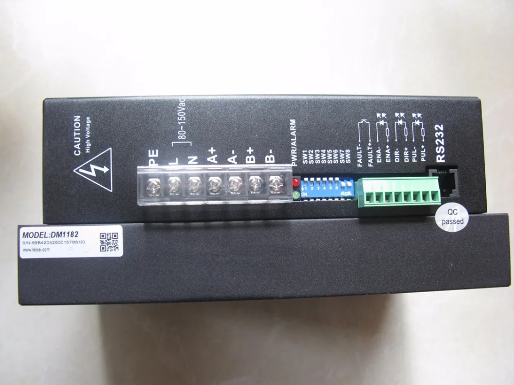 DM1182 обновление ND1182 Leadshine NEMA34 NEMA42 2 фазный Драйвер шагового двигателя 110 В
