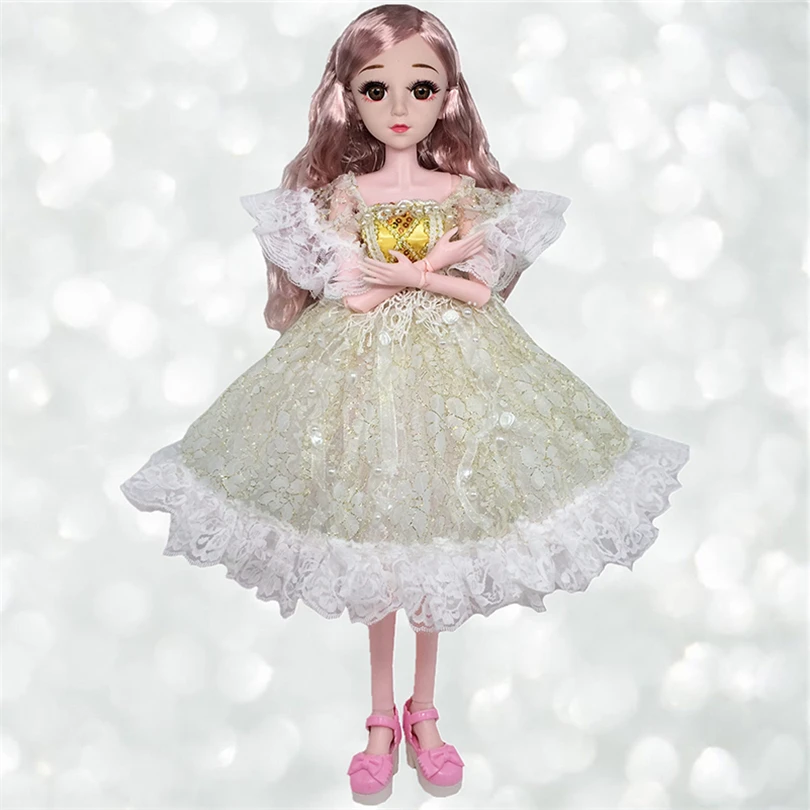 1/3 60 см BJD куклы с одеждой платье принцессы 21 подвижная шарнирная кукла игрушка