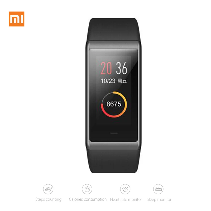 

HUAMI AMAZFIT Smartband Bluetooth 4.1 50 Meters Waterproof IPS Screen Heart Rate Sleep Monitor