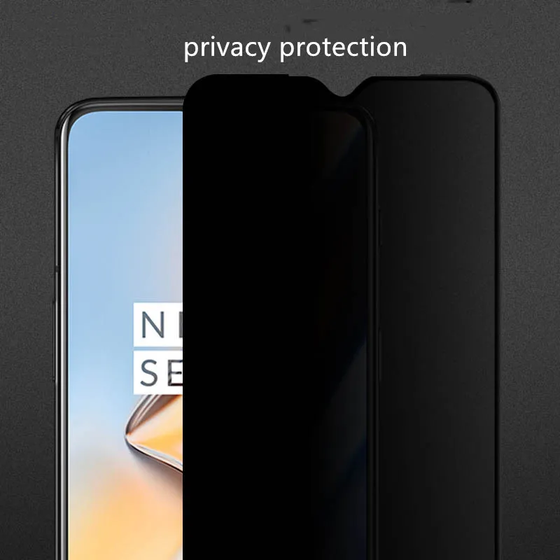 Oneplus анти шпионское стекло защитная пленка конфиденциальность пленка для экрана из закаленного стекла для onplus 6T 1+ 6 5T 5 0,3 мм 9H