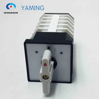 

Yaming Electric LW12-16/5 Cam Switch Selector Changeover Rotary switch 3 position 5 knots 20 terminals 16A Power