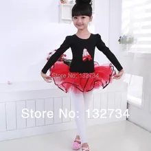 Недорогое Платье принцессы из хлопка и лайкры высокого качества/Новые Вечерние танцевальные балетные платья-пачки для девочек от 2 до 12 лет