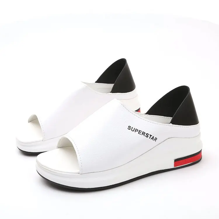 زائد حجم الصيف عارضة شقة المرأة الصنادل الرياضة أزياء مختلط الألوان الانزلاق على بو الجلود عدم الانزلاق منصة الشاطئ النساء الأحذية زائد حجم الصيف عارضة شقة المرأة الصنادل الرياضة أزياء مختلط الألوان الانزلاق على بو الجلود عدم الانزلاق منصة الشاطئ النساء الأحذية