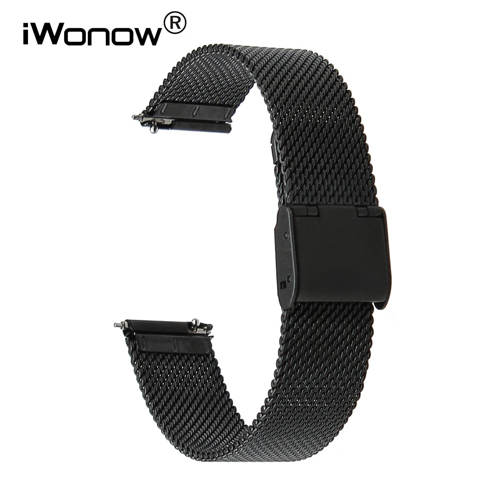 16mm 18mm 20mm 22mm Quick Release Watchband Milanese