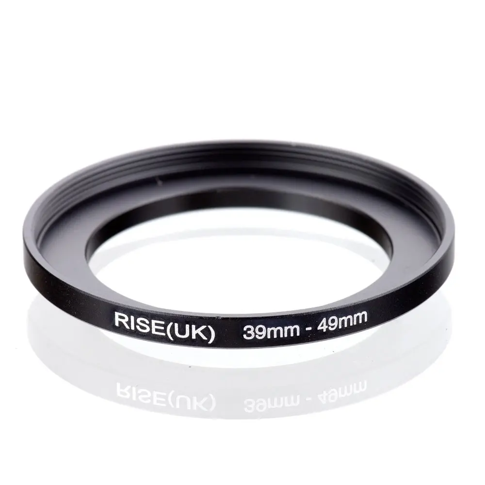

original RISE(UK) 39mm-49mm 39-49mm 39 to 49 Step Up Ring Filter Adapter black free shipping