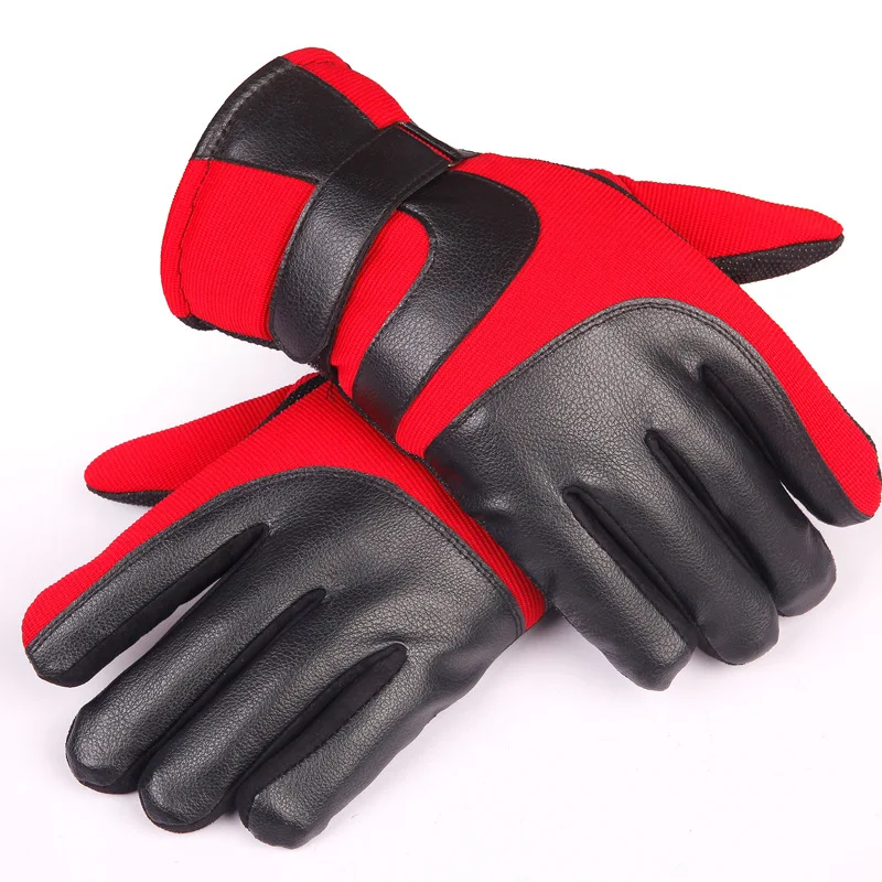 Мужские и женские уличные зимние перчатки непромокаемые ветрозащитные теплые зимние утолщенные очки для движения