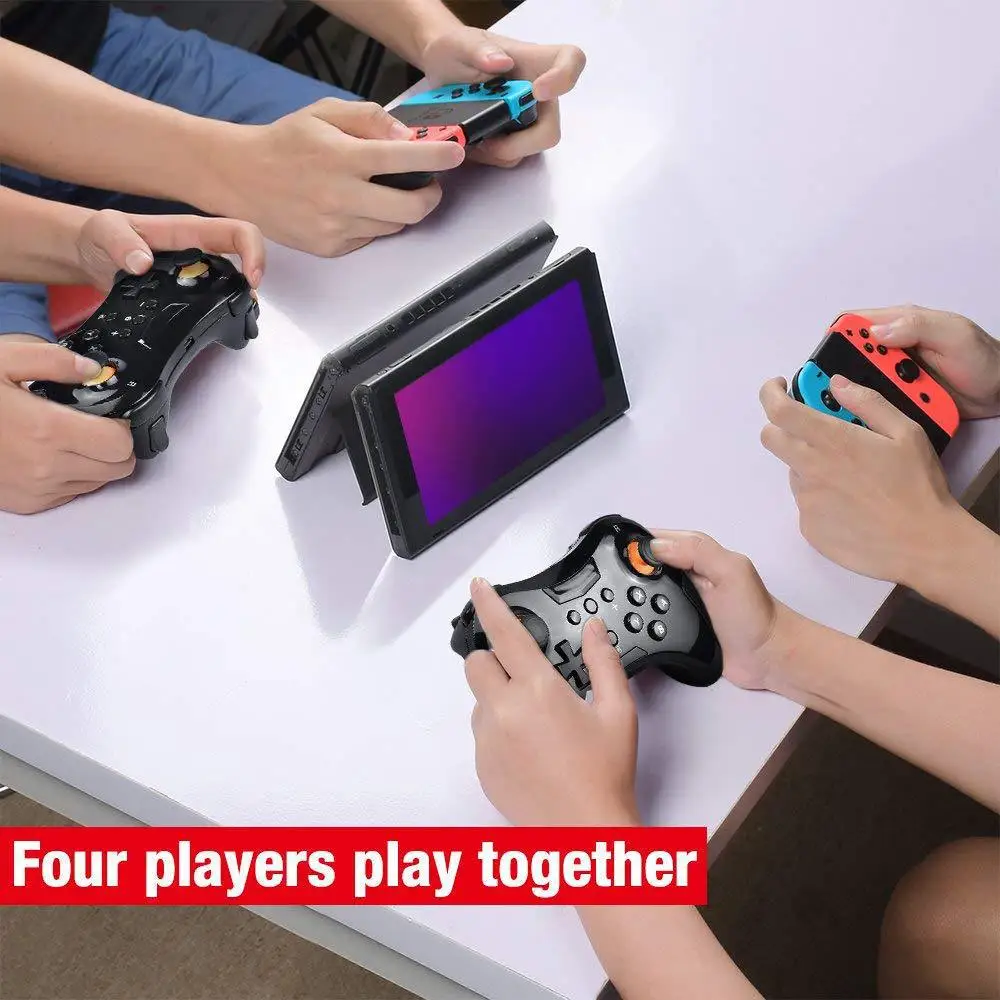 Высококачественный беспроводной контроллер для NS Switch Pro Bluetooth джойстик для kingd игровой контроллер virbration