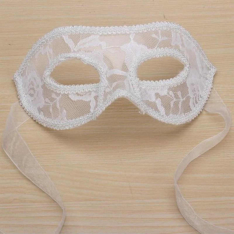 Черные, красные, белые женские сексуальные кружевные маски для вечеринок маски для карнавальный на Хэллоуин маски венецианских маскарадов
