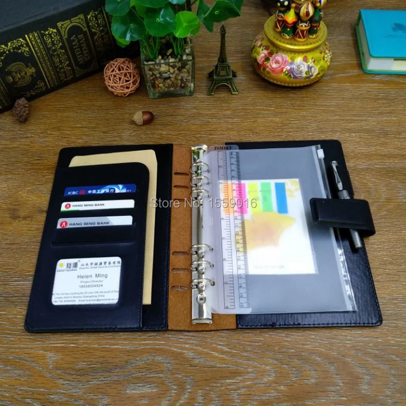 A5 ring binder folder