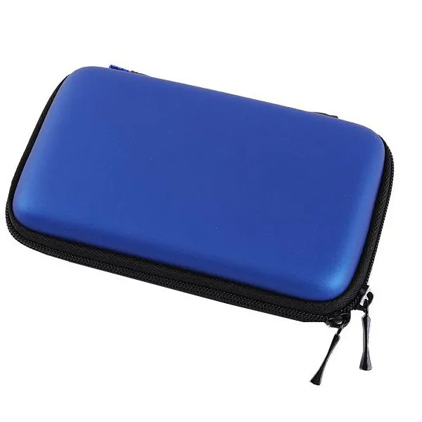 Голубой жесткие игры путешествия чехол Обложка сумка чехол для Nintendo 3DS консоли