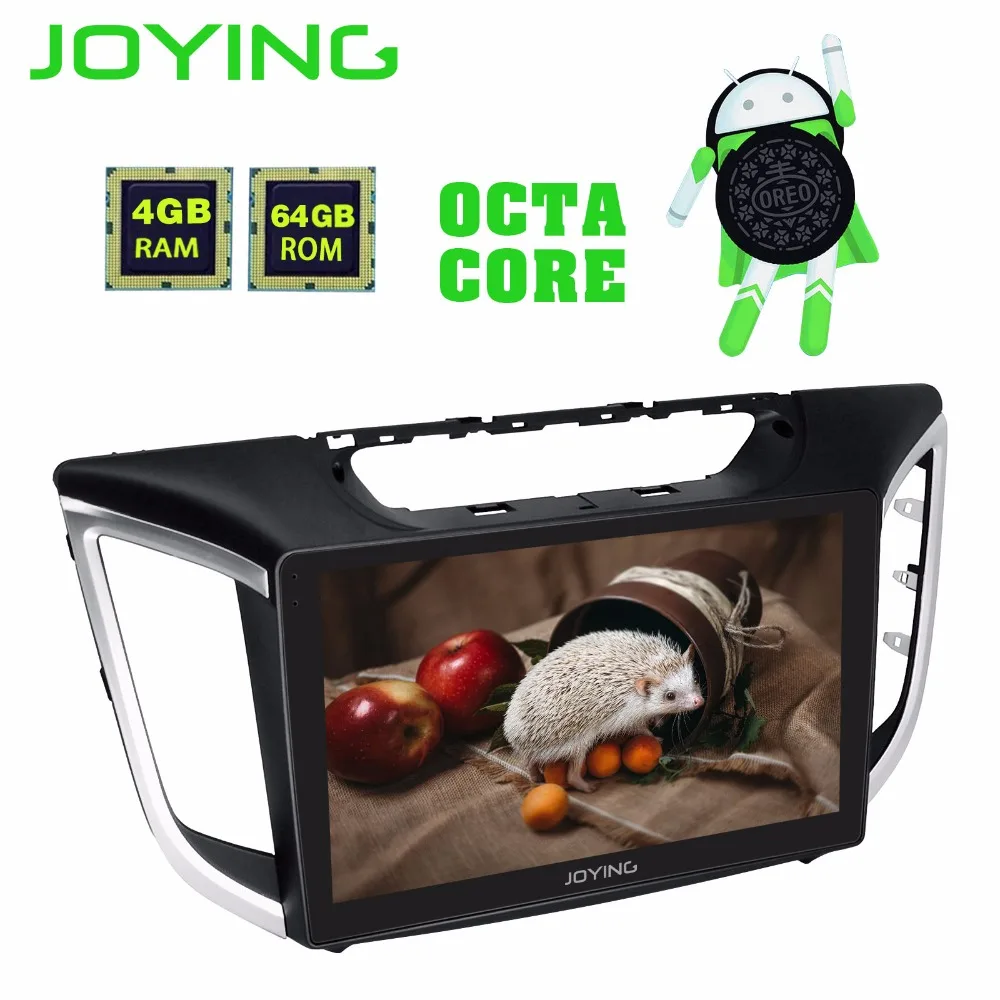 

Joying 10.1" 1024*600 Android 8.0 Car RadioGPS Player For Hyundai IX25 2014-2017 IPS screen Headunit Video out Player Navigation