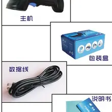 Dhl 20 шт., M3 2D QR проводной Ручной USB лазерный сканер штрих-кодов для Мобильных Платежей экран Сканер и виртуальный COM порт
