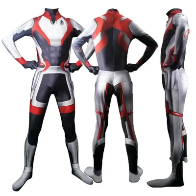 Hot New Avengers Endgame Quantum Realm Cosplay Bodysuit Suit Jumpsuits Superhero Halloween Cosplay Costume