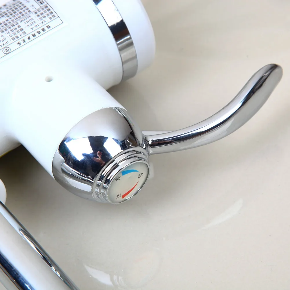 Kemaidi RU современный роскошный электрический смесители бортике Кухня Ванная комната раковина кран горячей и холодной воды хром/смесителя