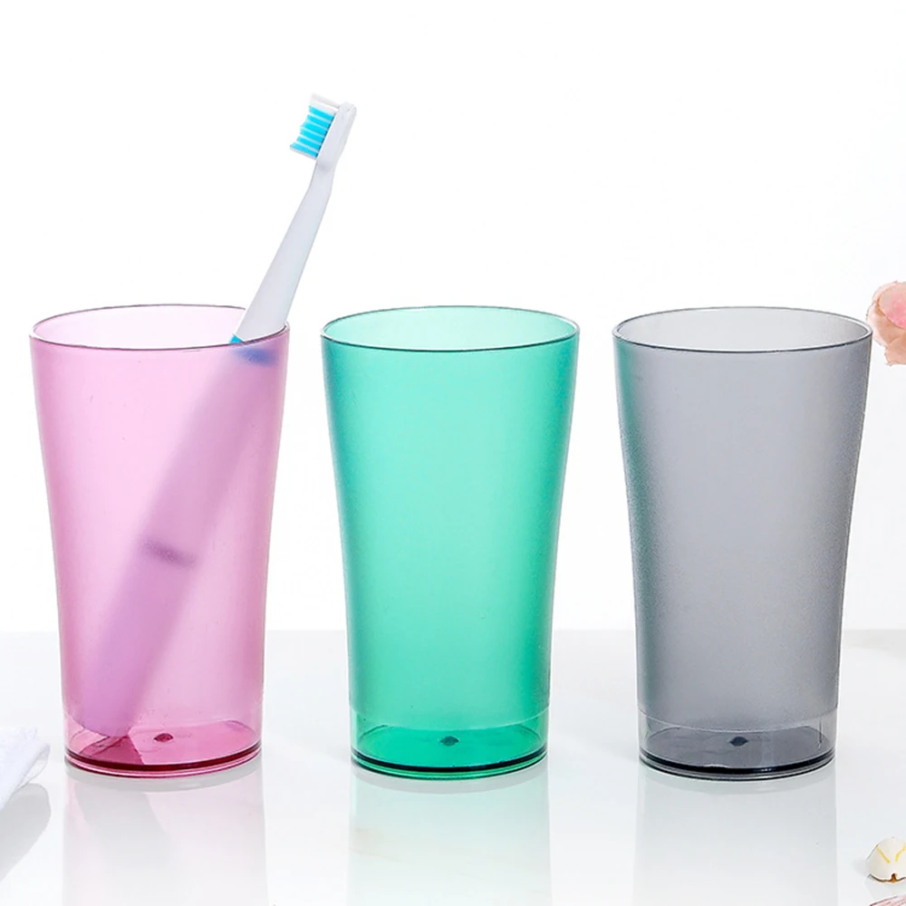 1 шт., высокое качество, держатель для щетки, пластиковая прозрачная чашка для мытья зубов, кружка для мытья зубов, портативный дорожный набор для ванной комнаты, товары для дома