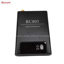 BOSCAM 5 8ghz rc fpv av receiver 8CH mini wireless audio video model quadcopter LED RX