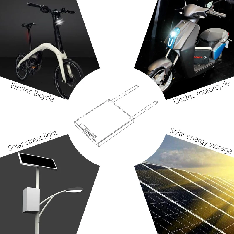 Najtaniej Daly 20S BMS 60V LiFePO4 System zarządzania akumulatorem BMS 30A 40A 50A 60A z niskim prądem dla baterii litowej