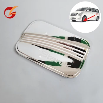 

use for hyundai grand starex H1 i800 2015 2016 2017 2018 2019 modle fuel tank door cap chrome cover