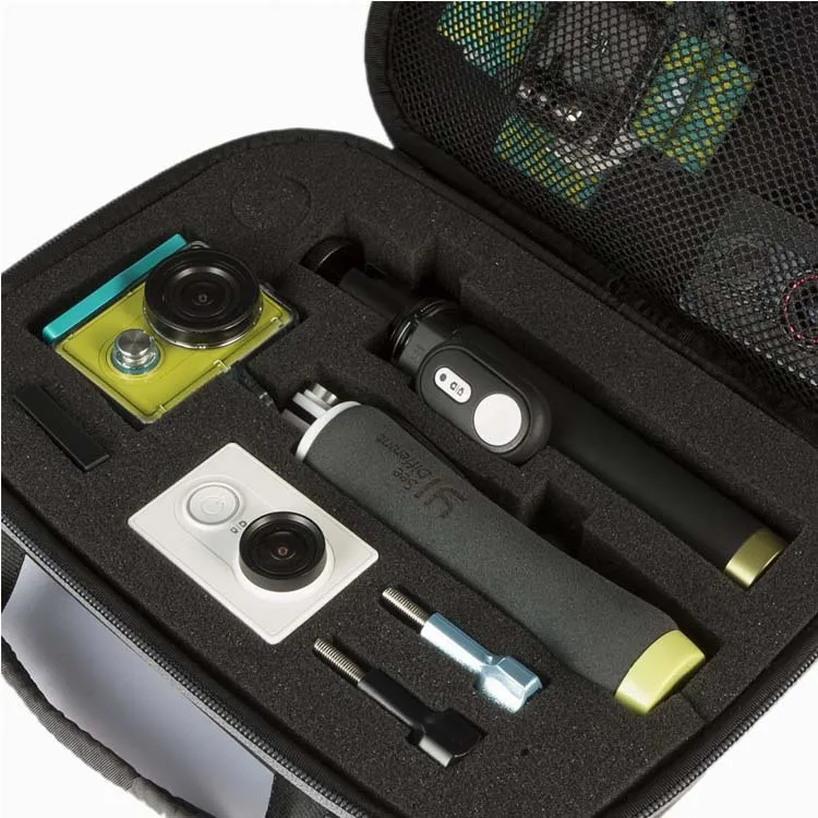 Камуфляжный портативный противоударный чехол для хранения для Xiaomi Yi 1 2 4K Lite аксессуары для спортивной экшн-камеры# F3549