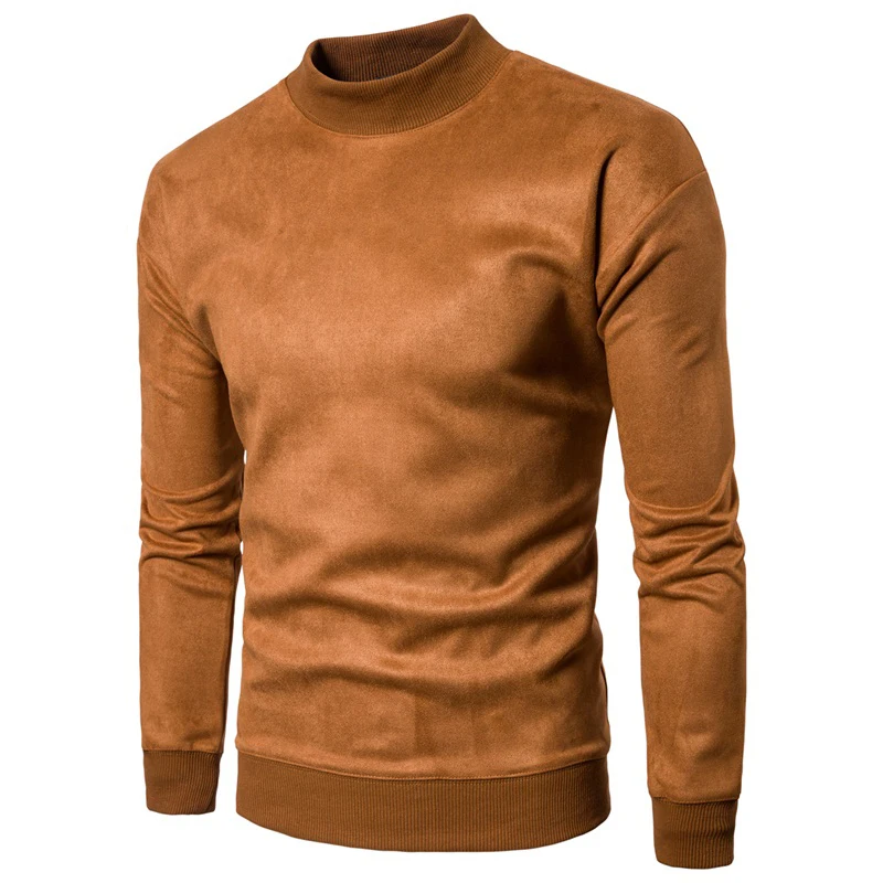 2018 Rusanranz модный весенний и осенний мужской новый бутик тканевый свитер модный свитер Повседневный трендовый свитер с длинными рукавами