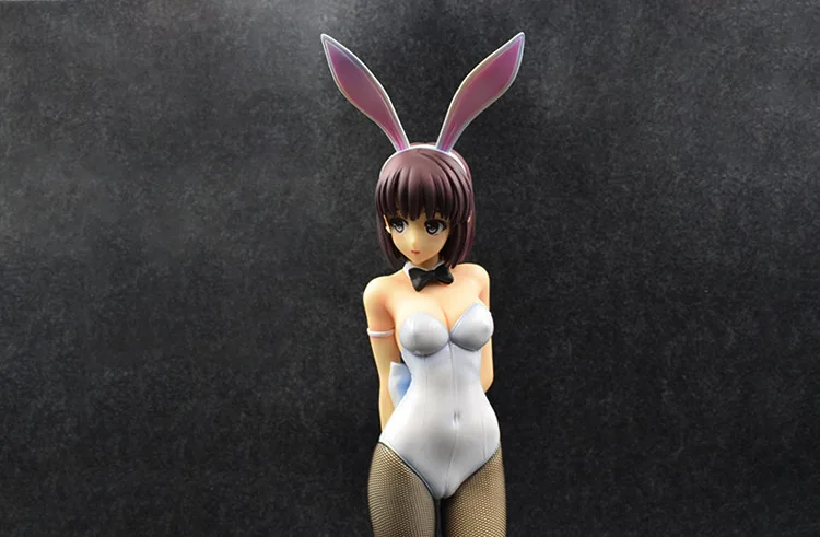 36 см Saenai Heroine No Sodatekata заячьи ушки Katou Megumi Bunny Ver 1/4 модель белая сексуальная стоящая игрушка аниме фигурка игрушка