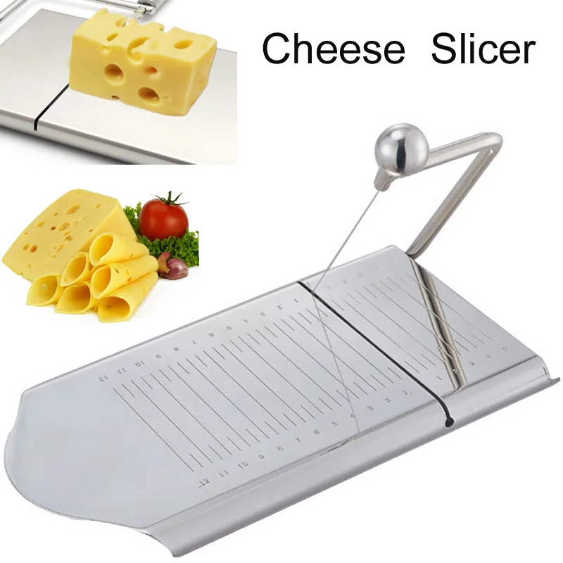 Buy Cheese Slicer Butter Cutting Board With Graduation
