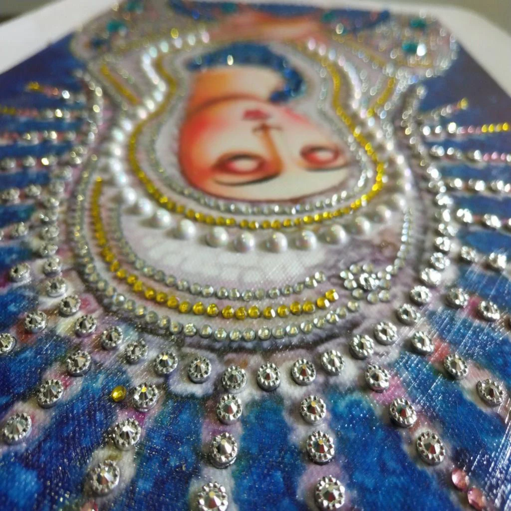 DIY Special Shaped 5D Religion Diamond Painting by Number Kit Partial Drill Rhinestone Embroidery Arts Craft 