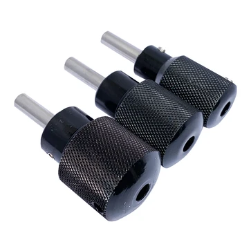 

FREE SHIPPING BJT 3size BLACK ALUMINIUM TATTOO GRIP & TUBE machine power ink kit