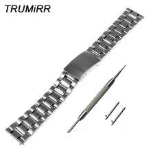 22 мм Нержавеющая сталь ремешок для наручных часов Quick Release Plate для samsung Galaxy Шестерни 2 R380 Neo R381 Live R382 Moto 360 2nd 46 мм ремешок браслет