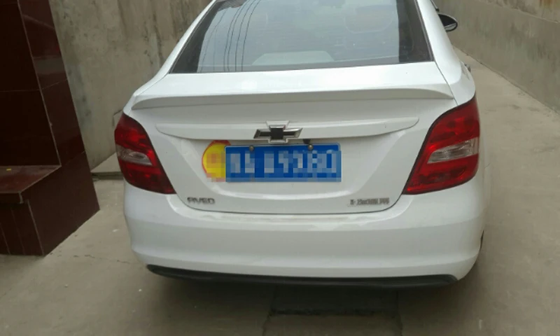 Спойлер для заднего крыла автомобиля Aveo из АБС пластика Праймер цветной задний