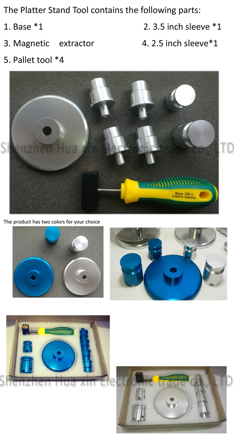 HHD инструменты для восстановления данных на жестком диске открытые инструменты для ремонта+ 1/Набор 2,5 3,5 дюйма SAS SCSY жесткий диск магнитные инструменты для изменения головки