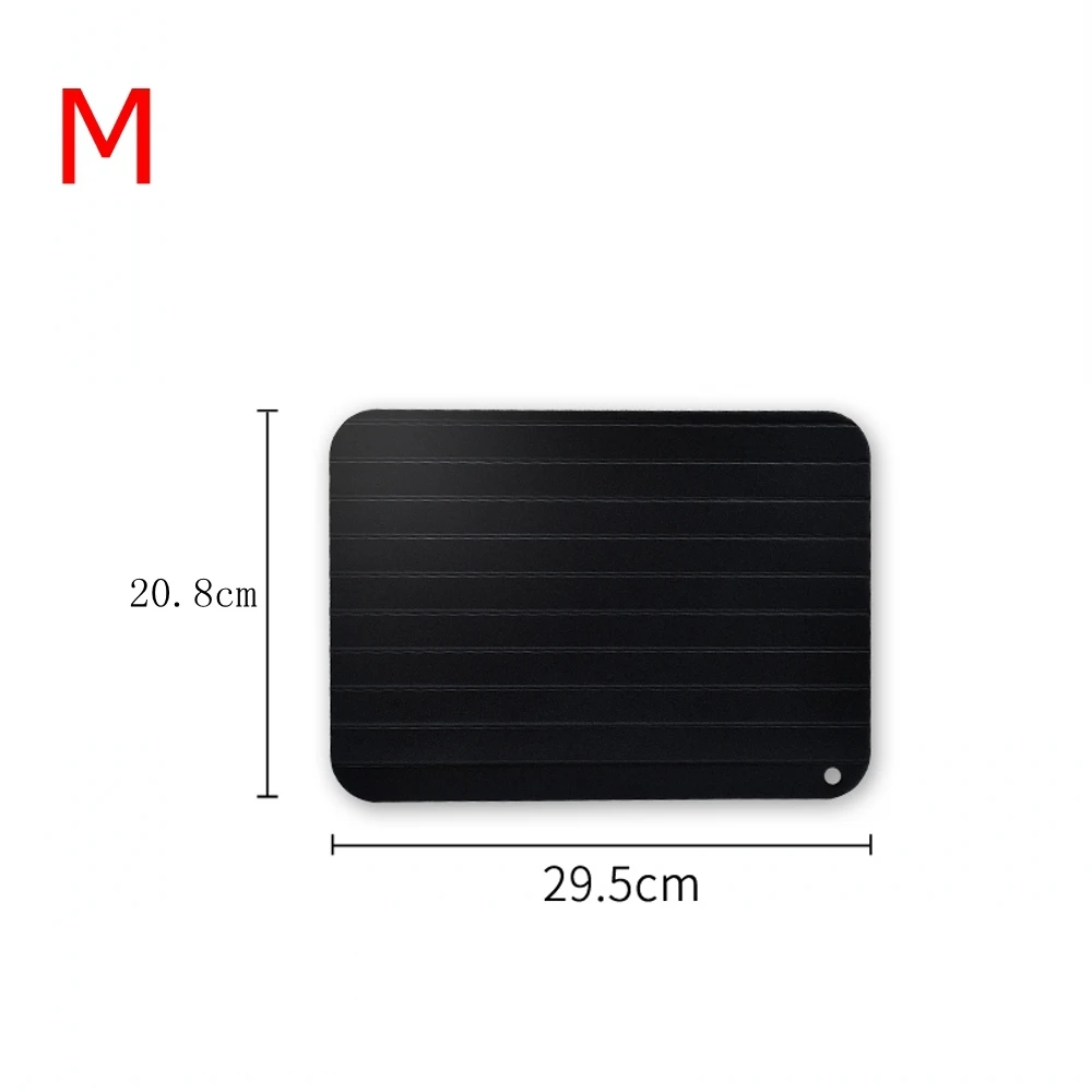 Magic Defrost Tray Metal Plate Defrosting Tray Safe Fast Thawing Frozen Meat Defrost Kitchen Gadget Tool Magic Defrost Tray Metal Plate Defrosting Tray Safe Fast Thawing Frozen Meat Defrost Kitchen Gadget Tool