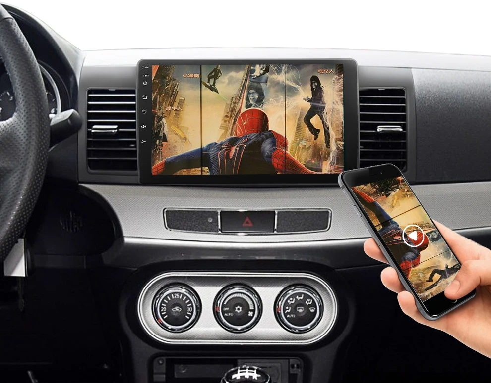 Sale 2DIN 10.2" Android Car Radio 2+16G for Mitsubishi lancer 1024*600 Quad Core wifi Bluetooth video audio Multimedia car dvd Stereo 11