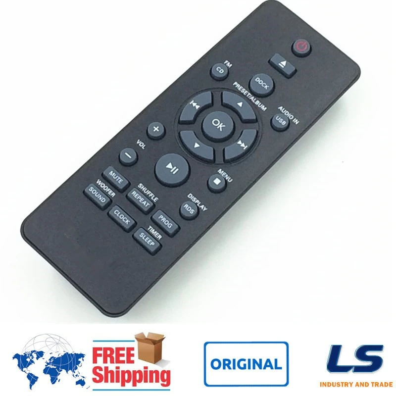 

REMOTE CONTROL FOR PHILIPS Micro Music Sound Speaker System DCM3175/12 DCM2068/93 DCM2260/12 DCM2260/93 DCM3175/93