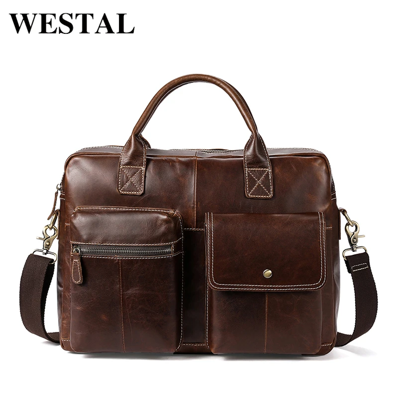 Сумка мессенджер WESTAL 7212 Мужская из натуральной кожи|leather handbags|bags handbagsman bag handbags |