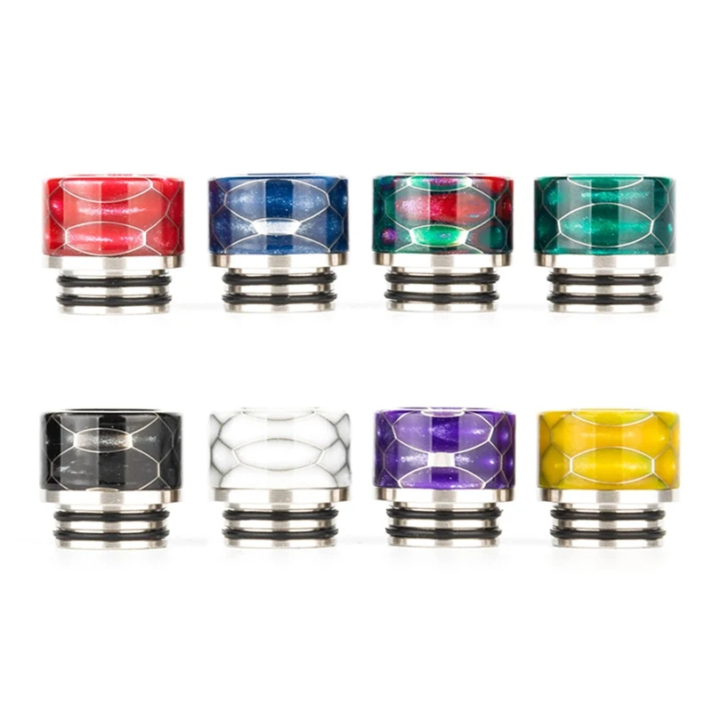

810 Snake Resin+Stainless Steel Material Drip Tip for e-cigarette 810 Thread RTA/RDTA Atomizer such as I just 3/TFV12 Prince