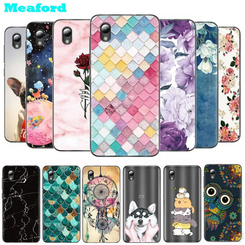

For ZTE Blade V10 Case Cover Soft Silicone Cartoon Back Coque for ZTE Blade V10 Vita Case TPU 3D Funda For BladeV10 V 10 V10Vita
