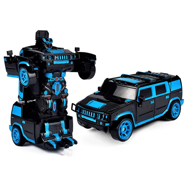 

1/18 2 In 1 Rc Car Sports Wireless Transformation Robot Models Deformation Fighting Toys