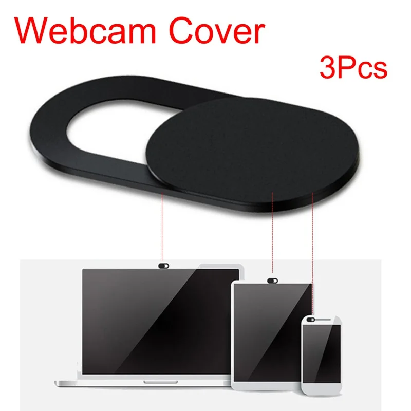 

3pcs Plastic Camera Shield Stickers Notebook PC Tablet PC Mobile Anti-Hacker Peeping Protection Privacy Cover #8